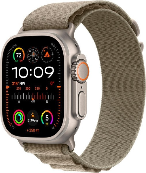 Apple Watch Ultra 2 Alpine Loop (2024) Natural (Dark Green/Navy/Tan)