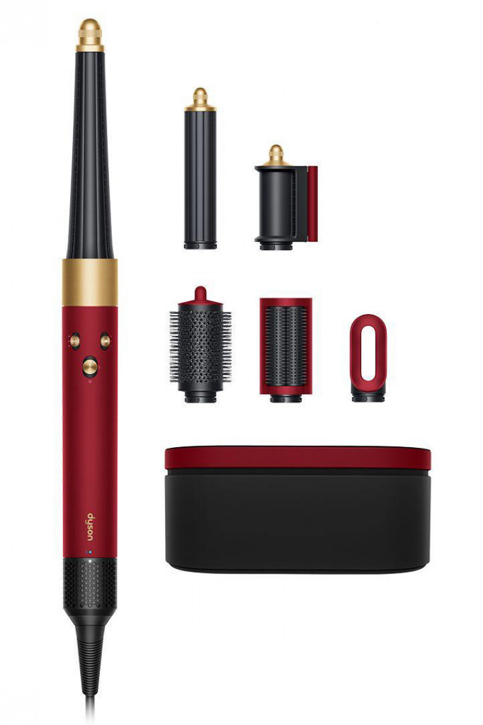 Стайлер для волос Dyson AirWrap ID Complete Long HS08, Red Velvet/Gold