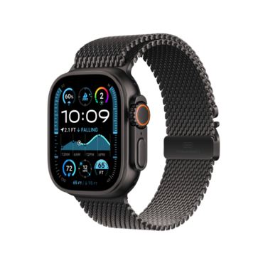 Apple Watch Titanium Milanese Loop Black