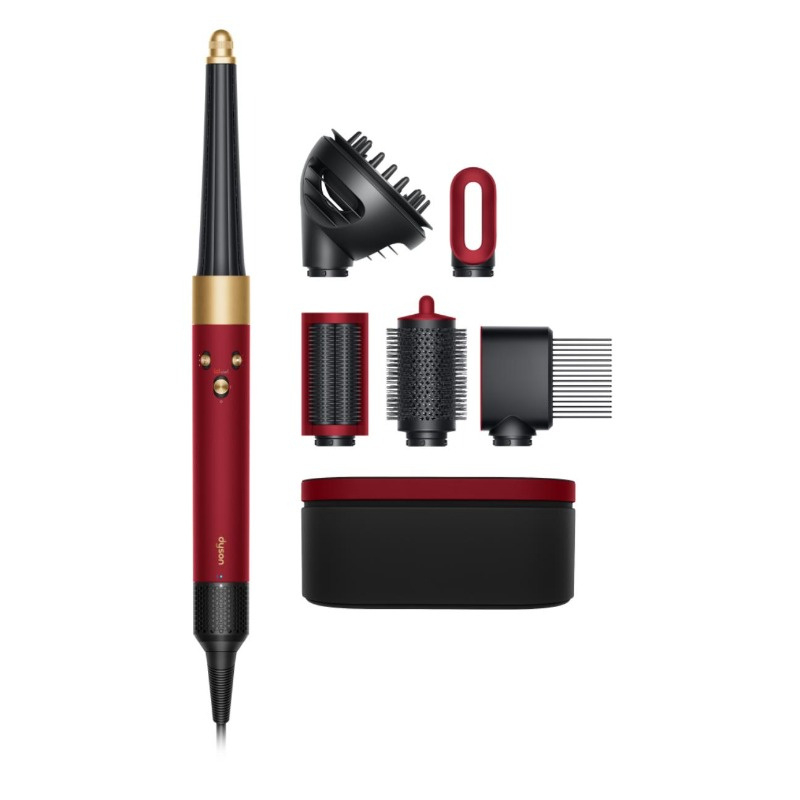 Стайлер для волос Dyson AirWrap ID Complete Long HS08, Red Velvet/Gold