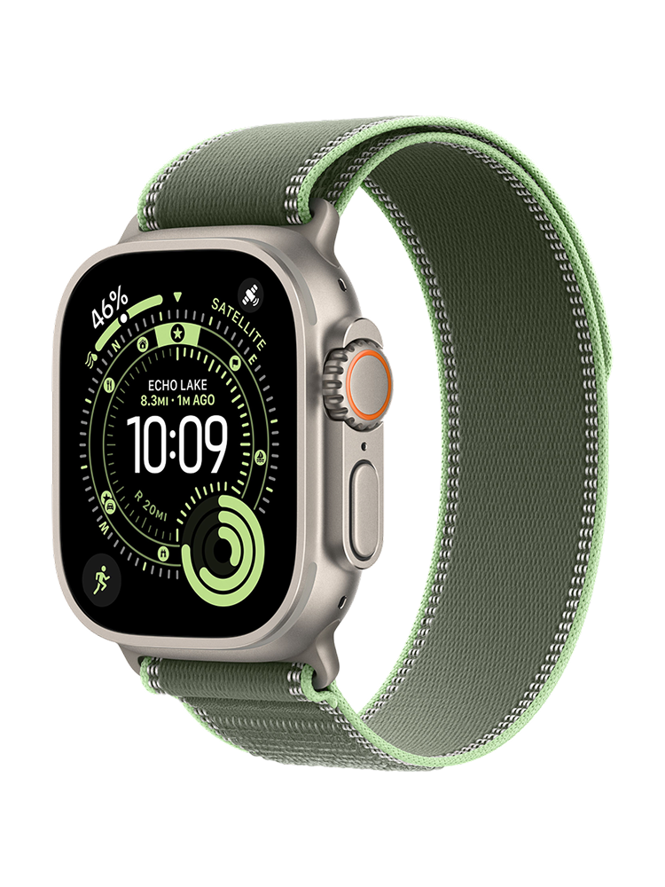 Apple Watch Ultra 3 Trail Loop 2025 Black, Natural Black, Blue, Green