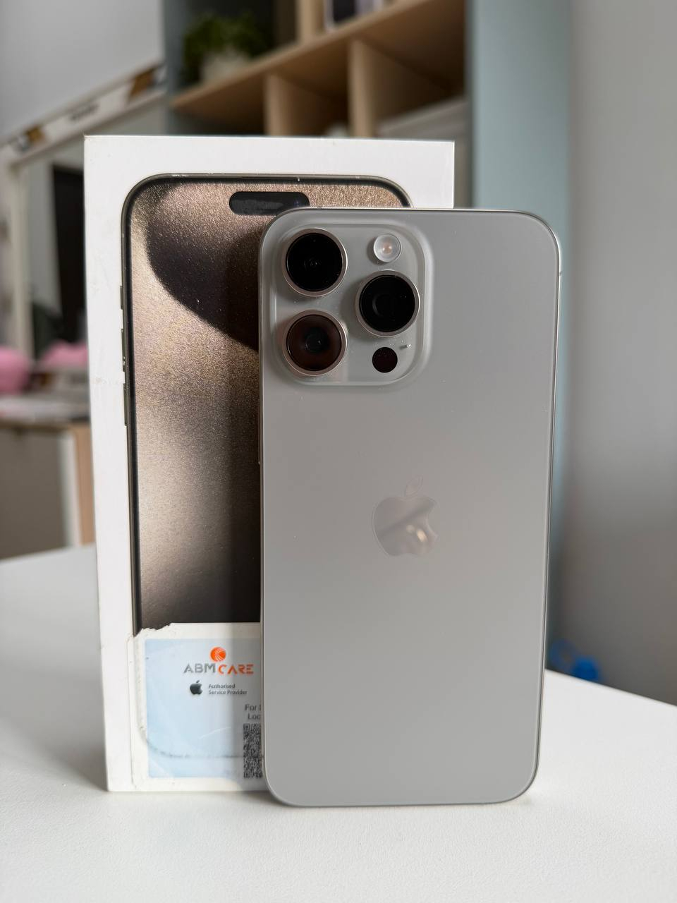 15 PRO MAX 256GB | Natural Titanium (SIM + eSIM) | 🔋88%
