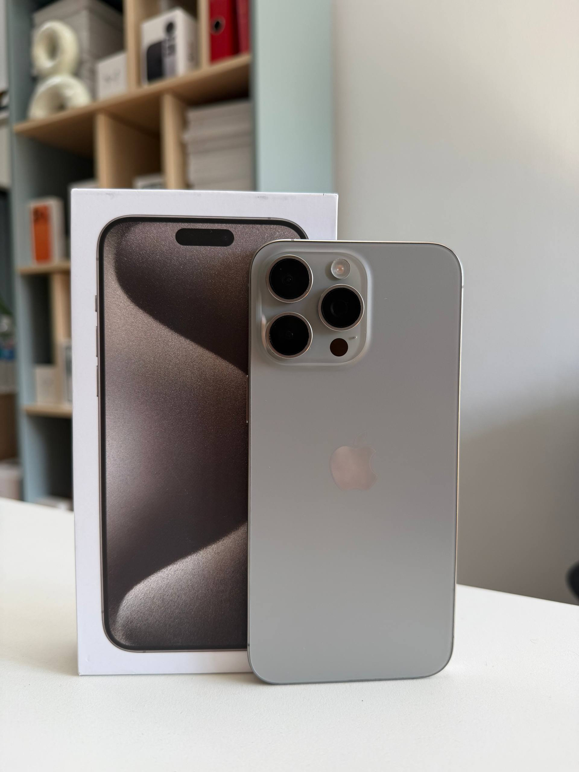 15 Pro Max 1TB | Natural Titanium | 🔋78%